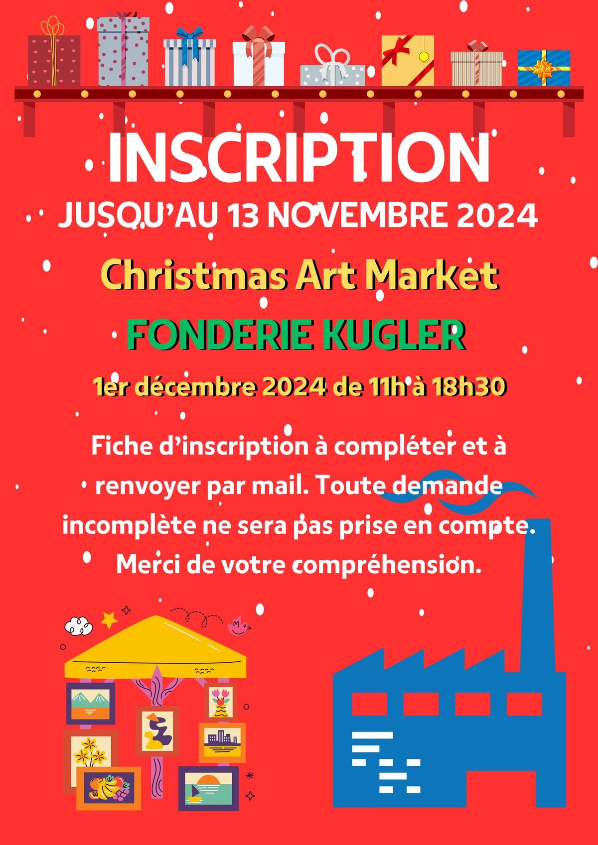 CHRISTMAS ART MARKET - MARCHE DE NOEL DES ARTISTES