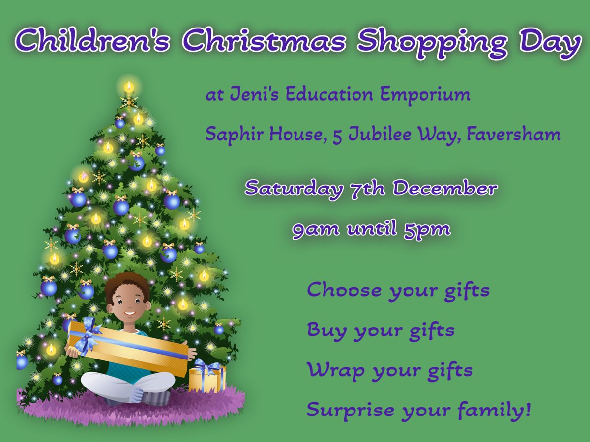 Children's Christmas Shopping Day