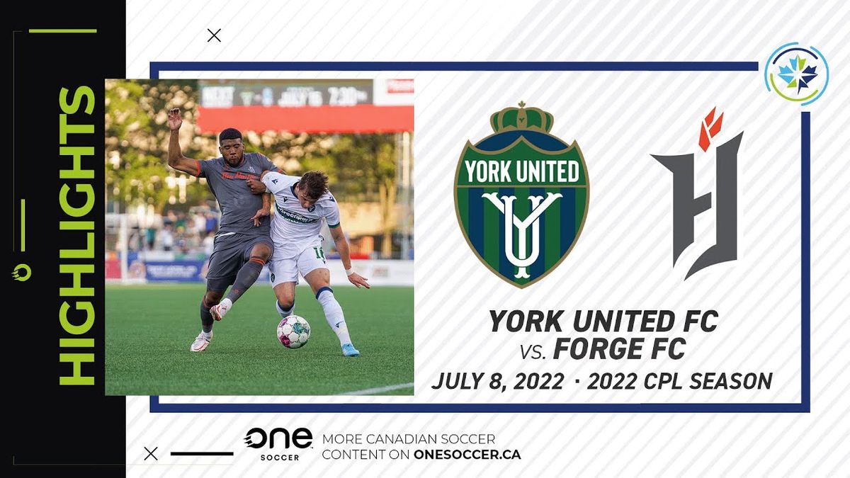 York United FC at Forge FC