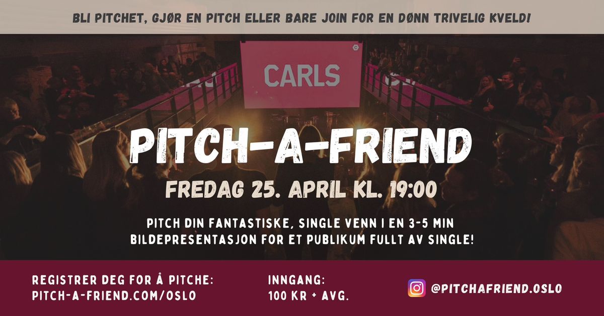 Sjekkeshowet Pitch-A-Friend p\u00e5 Carls