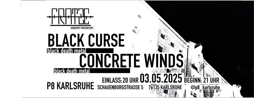 Black Curse + Concrete Winds