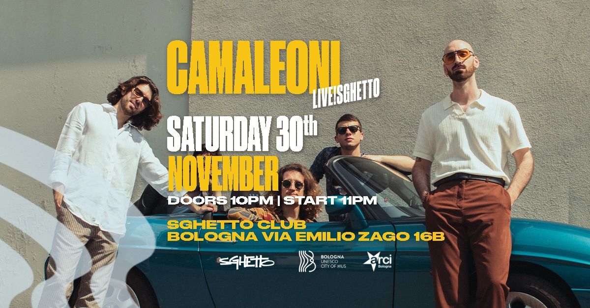 Camaleoni + Go Bang! djset | Live! Sghetto Club