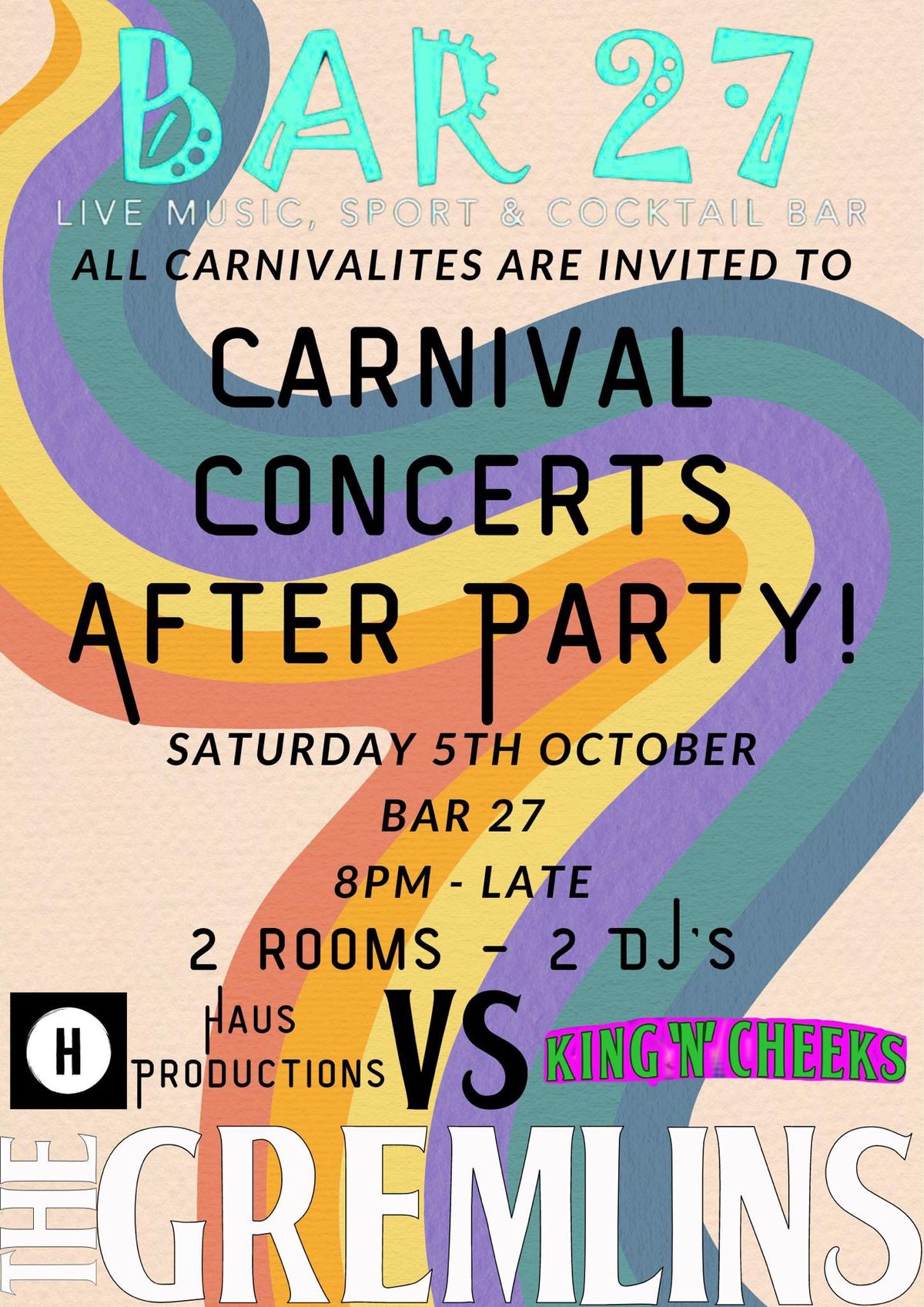 CARNIVAL CONCERTS PARTY NIGHT