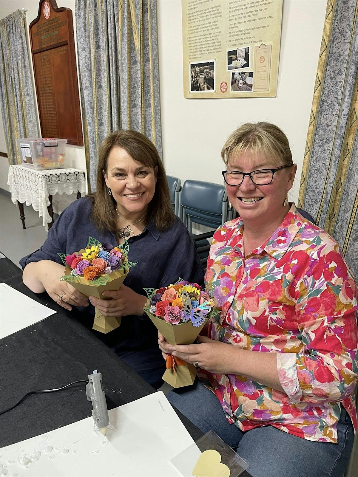 Sip, Snip & Blooms- Introduction to Paper Flowers Workshop