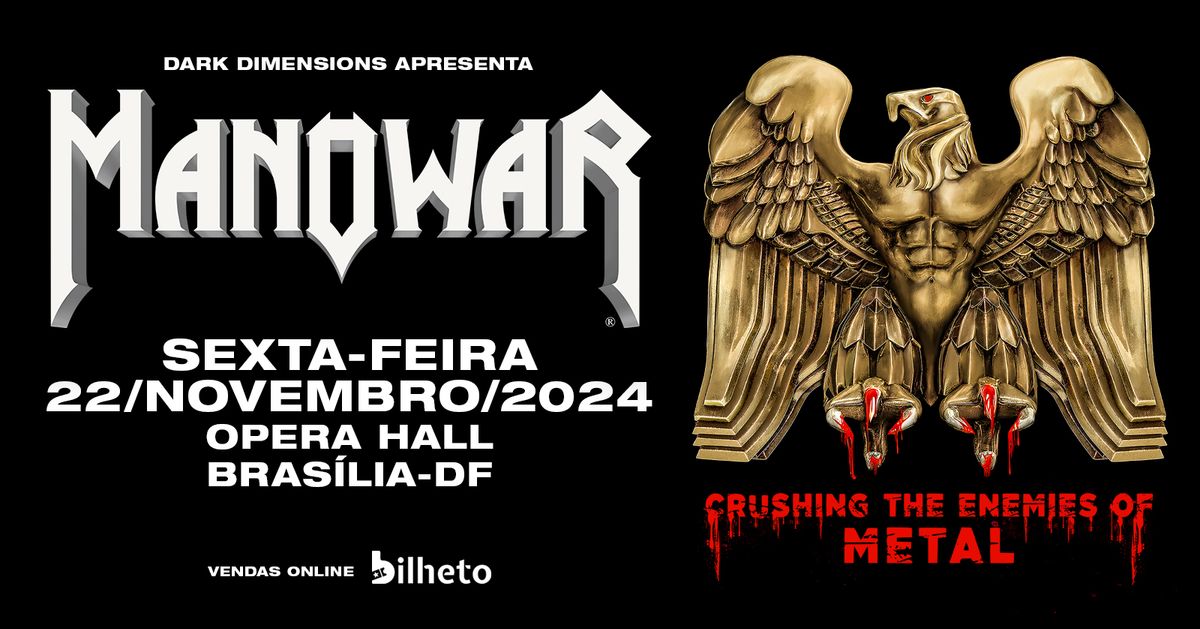 Manowar em Bras\u00edlia 