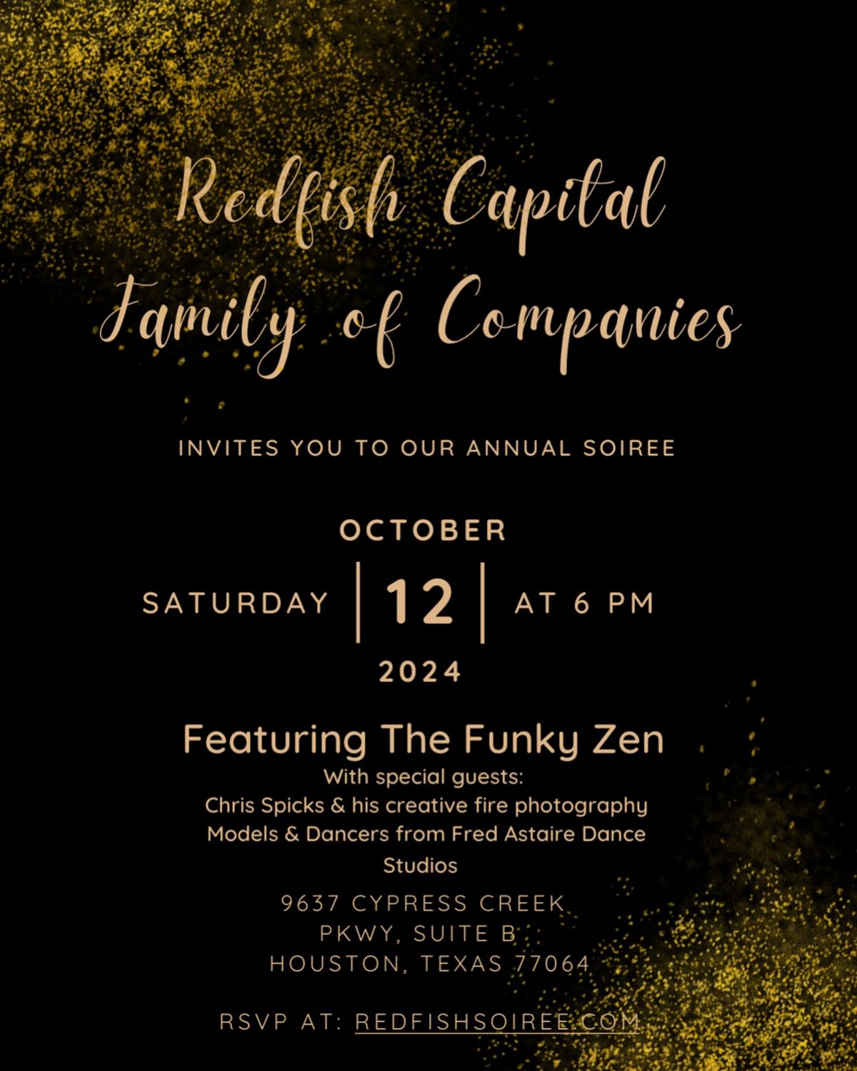 Fun Night Out! RSVP at redfishsoiree.com