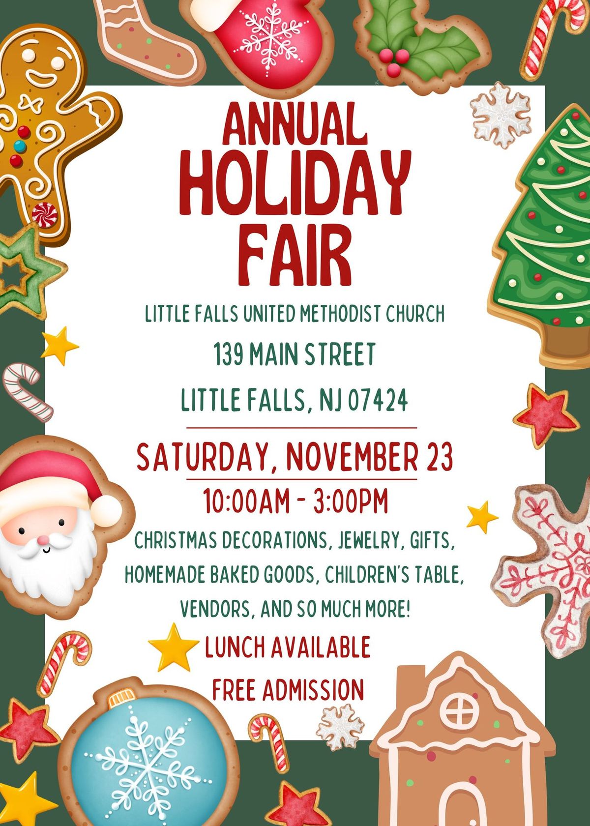 Annual Holiday Fair 