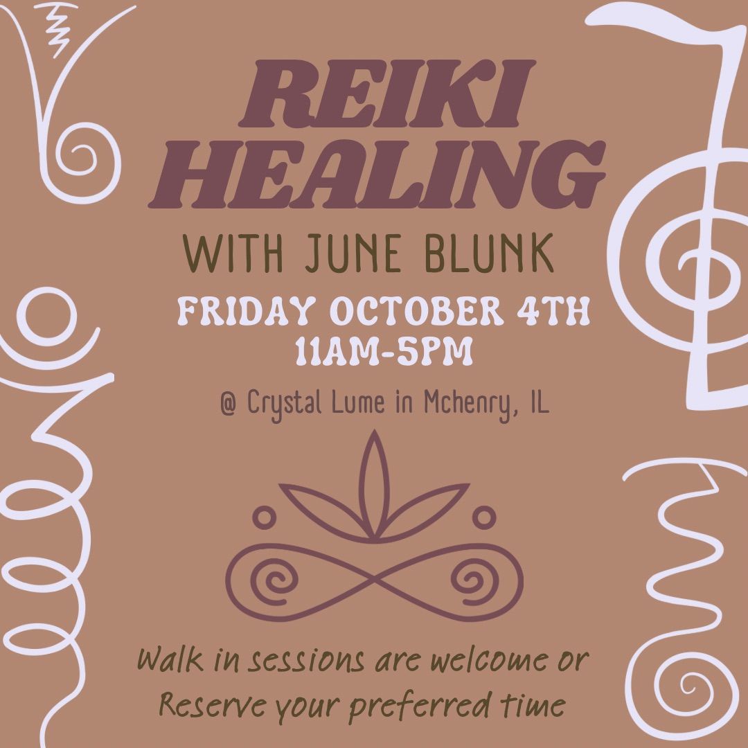 Reiki Healing with June Blunk 