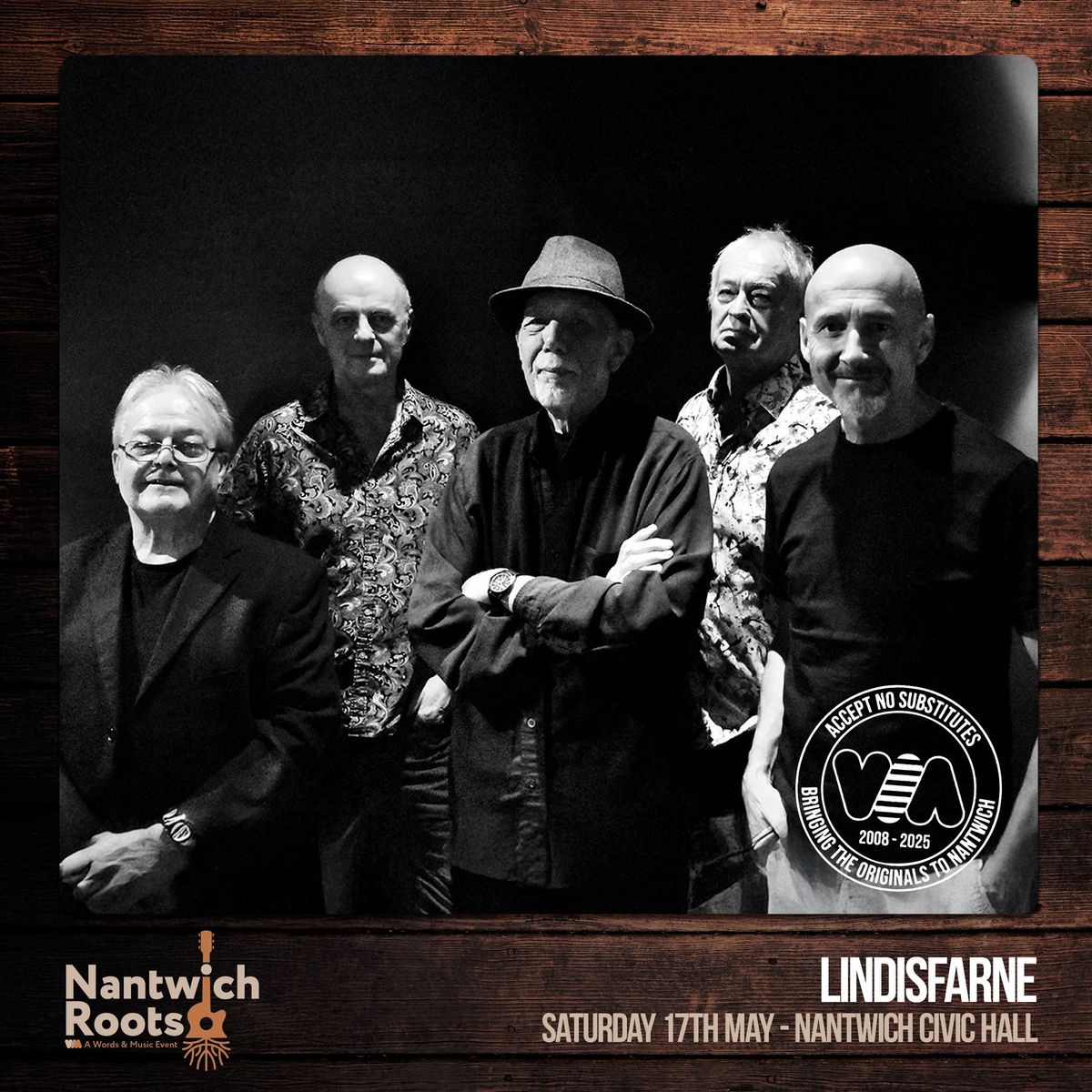 Lindisfarne at Nantwich Roots