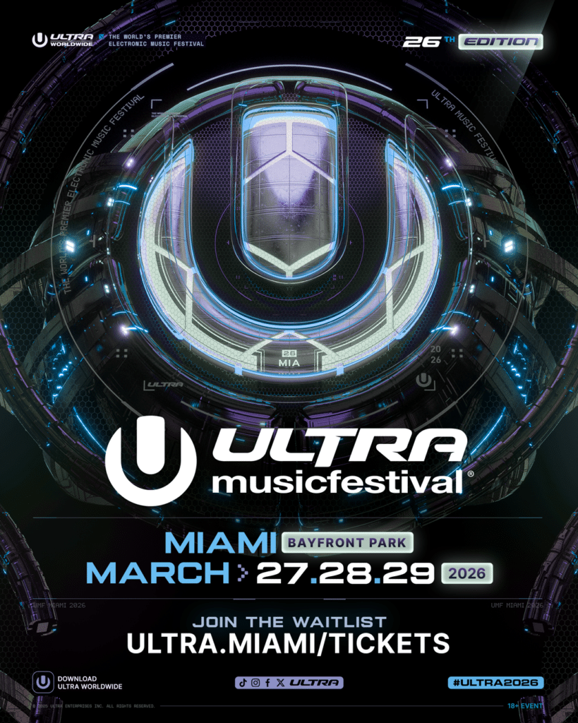 2026 Ultra Music Festival - 3 Day Pass at Bayfront Park