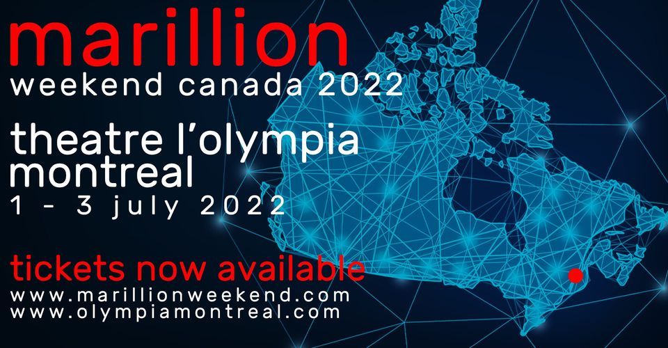 Marillion Weekend Canada 2022 | Montreal