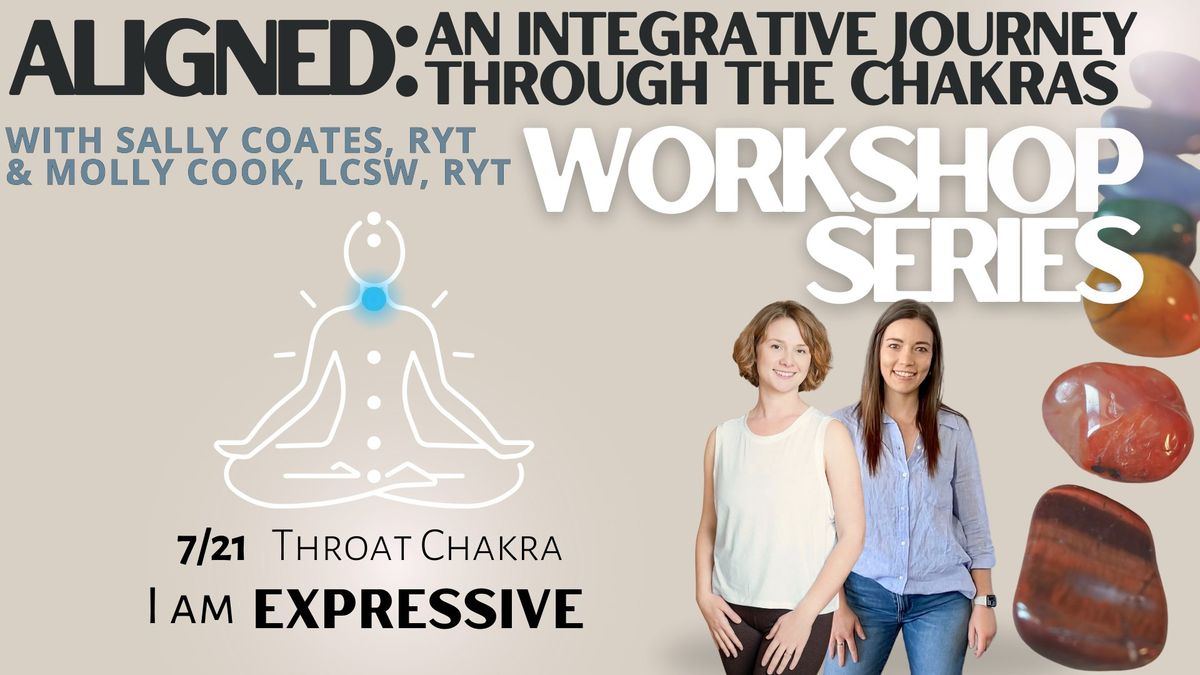  Aligned Series: Throat Chakra (Vishuddha) Workshop