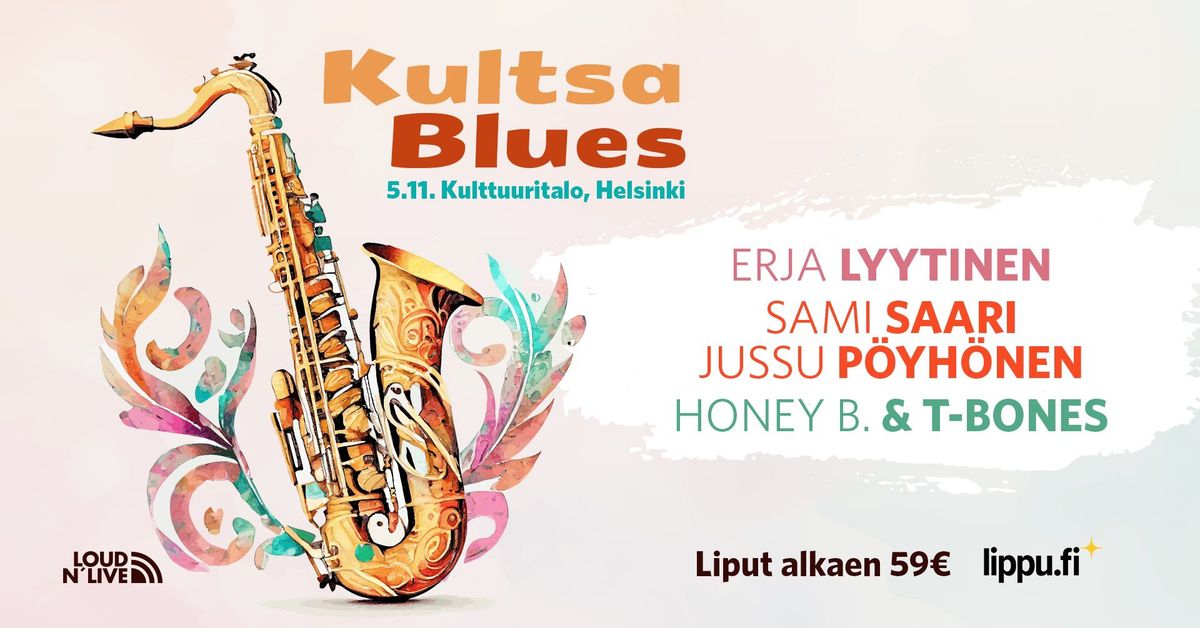 Erja Lyytinen, Sami Saari, Jussu P\u00f6yh\u00f6nen, Honey B. & T-Bones | Helsinki, Kulttuuritalo | 5.11.2024