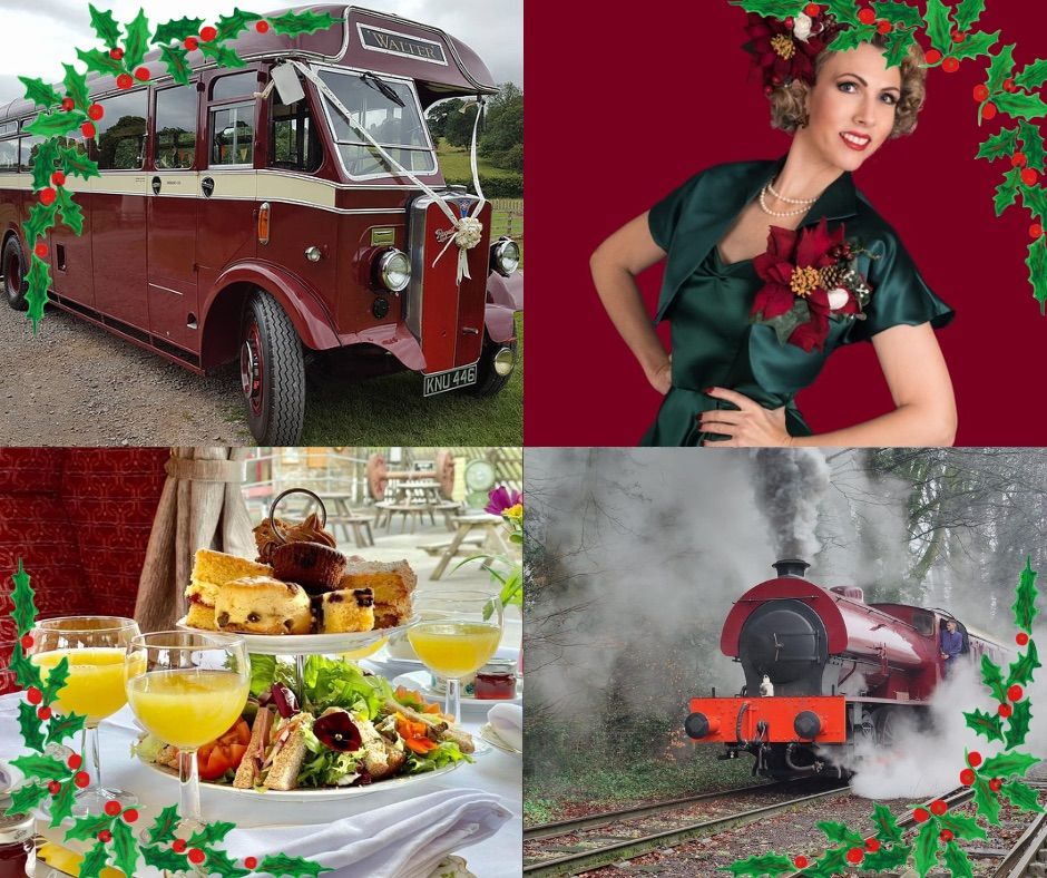 Christmas Of Yesteryear Heritage bus and steam train trip 