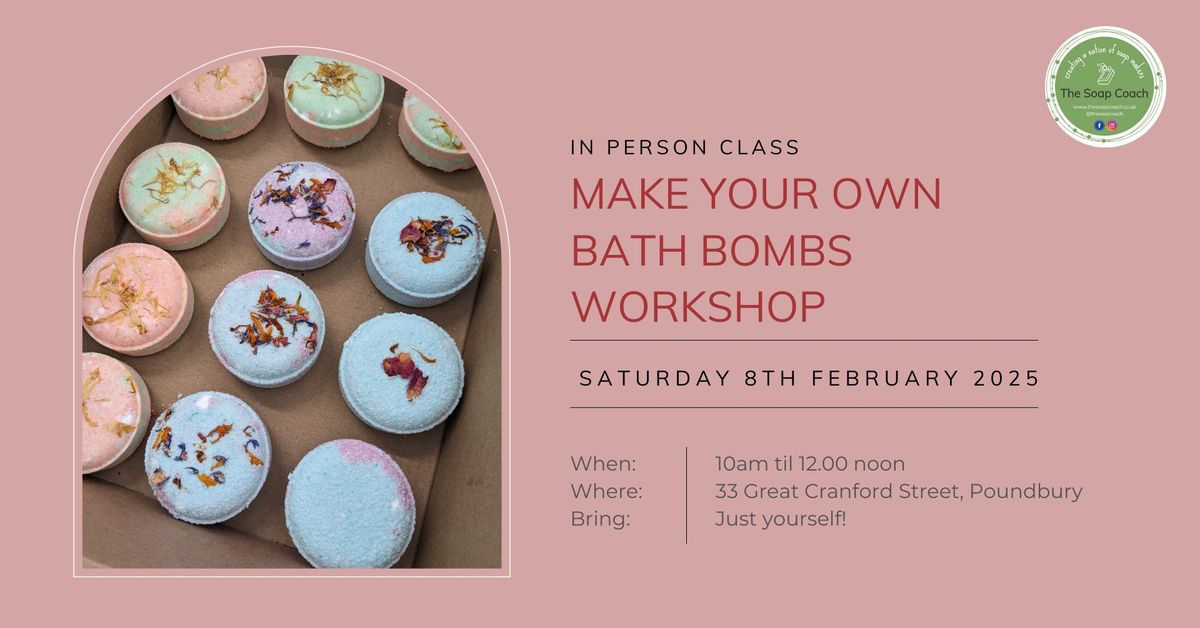 Bath Bomb Making Workshop