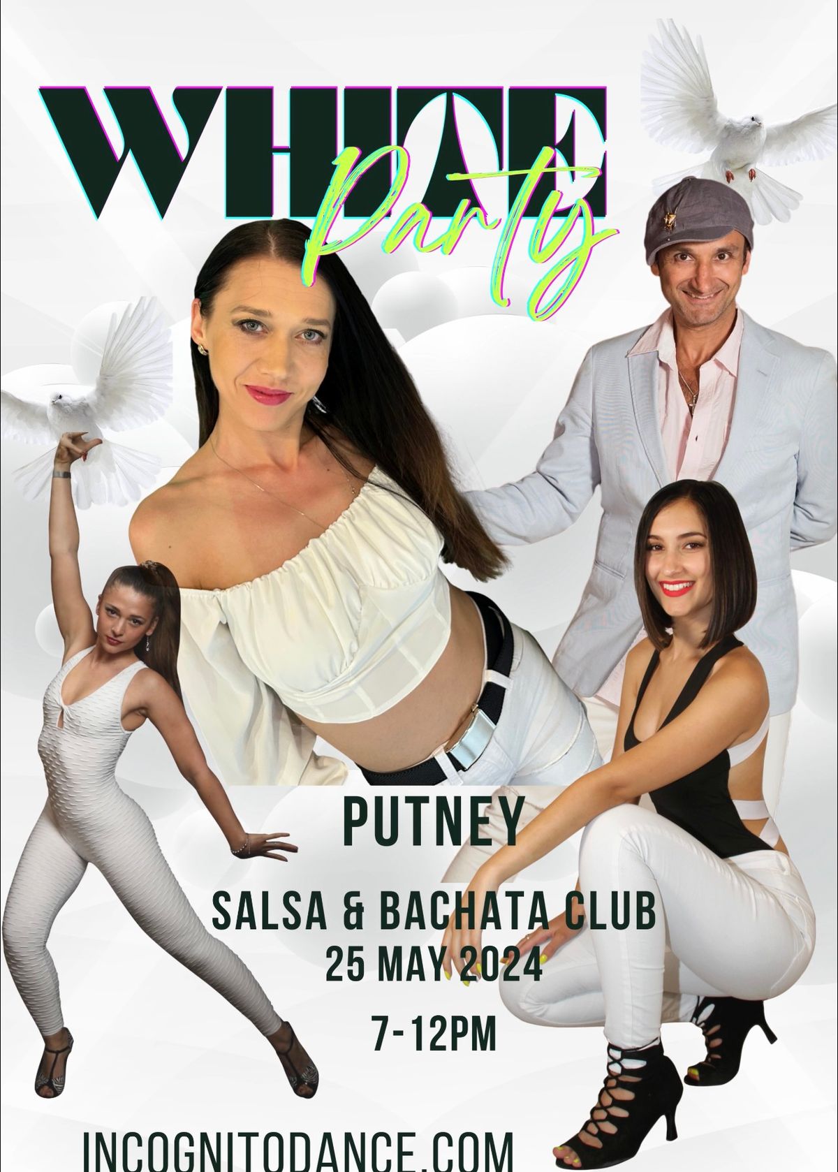 WHITE PARTY - Putney Salsa & Bachata Club