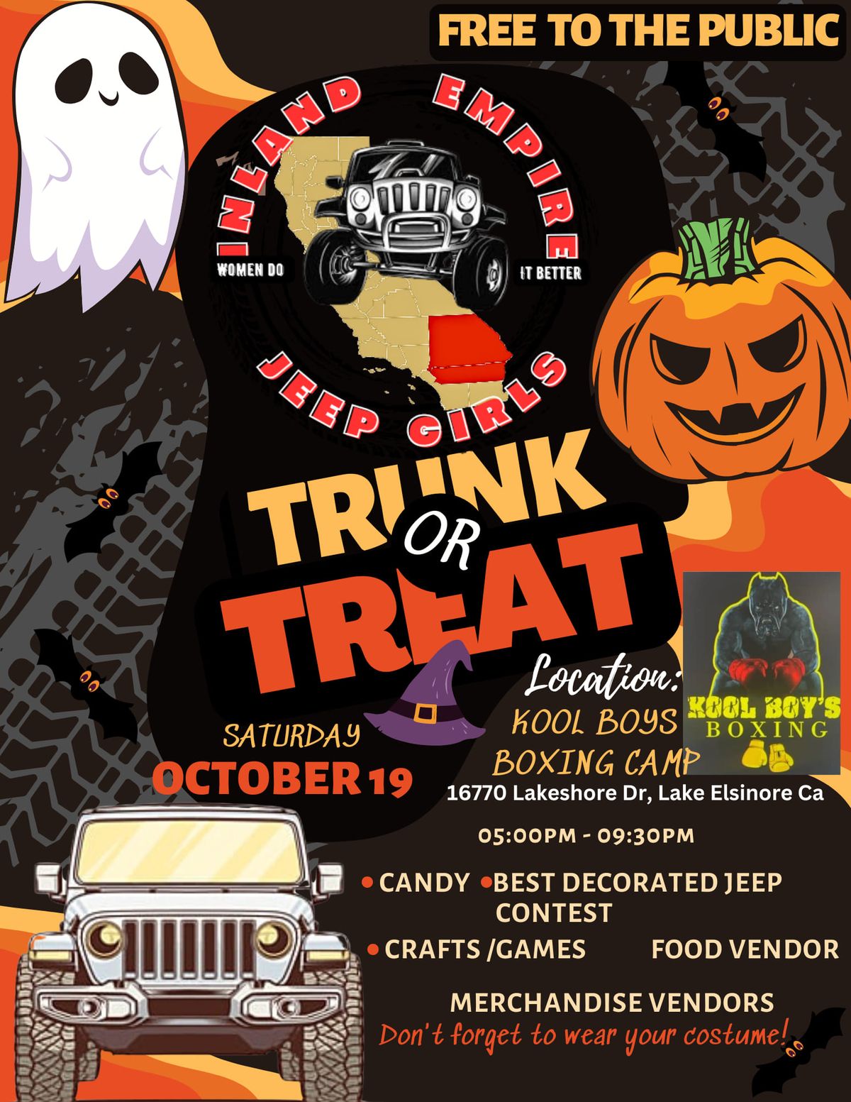 2nd Annual Trunk or Treat