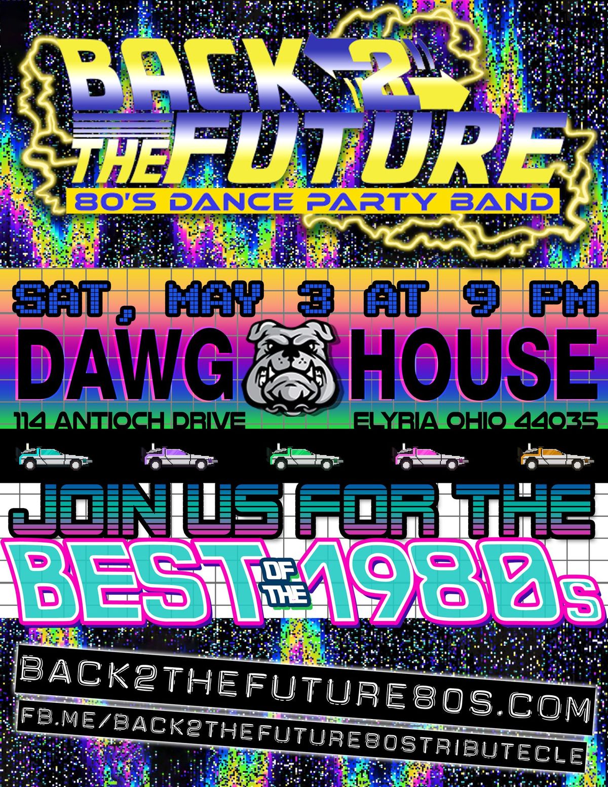 Back 2 The Future Brings the 80s to the Dawg House Elyria!