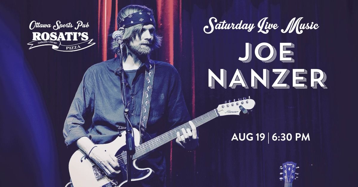 Live Music! Joe Nanzer 