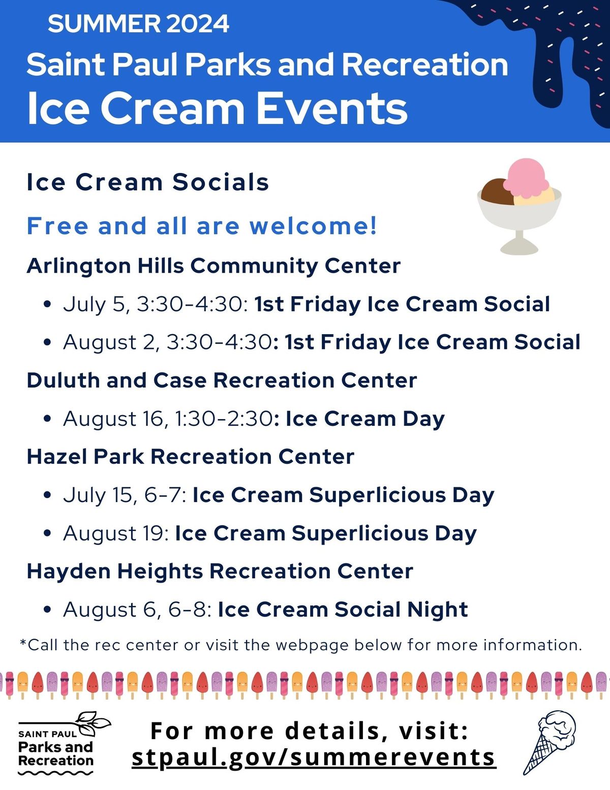 Ice Cream Social (Arlington Hills)