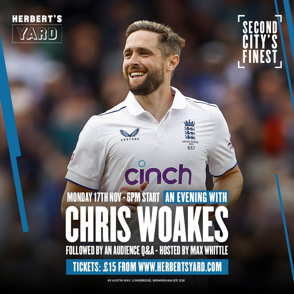 Second City's Finest: An Evening with Chris Woakes