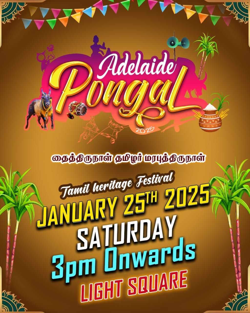 Adelaide Pongal 2025 -Tamil Heritage Festival