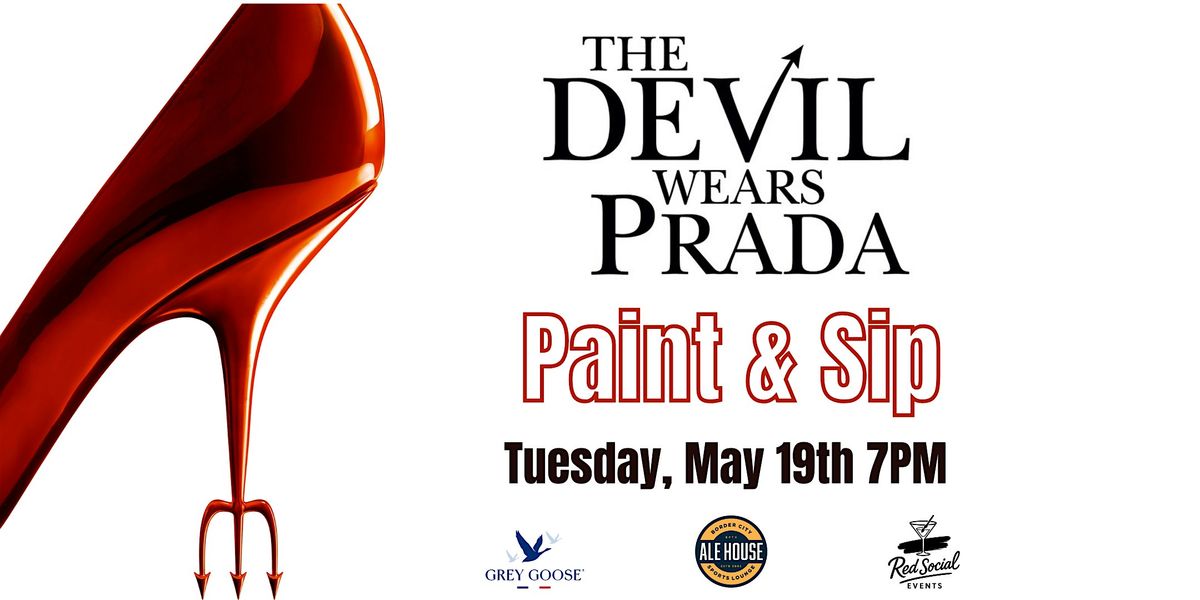 The Devil Wears Prada Paint & Sip