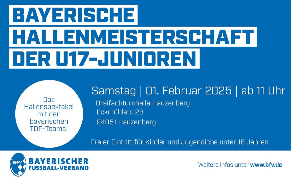 Bayerische Hallenmeisterschaft der U17-Junioren