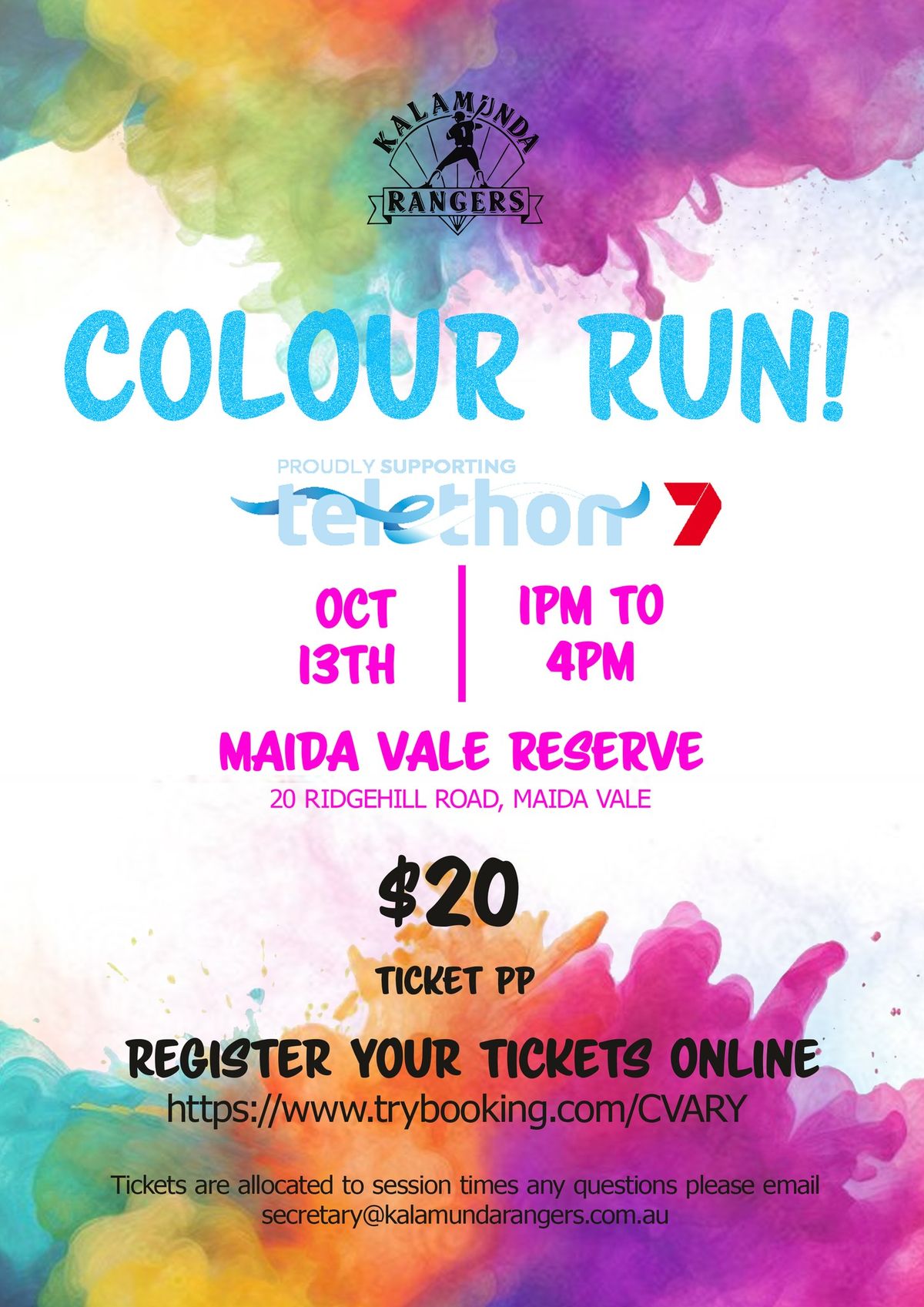 Colour Run for Telethon 