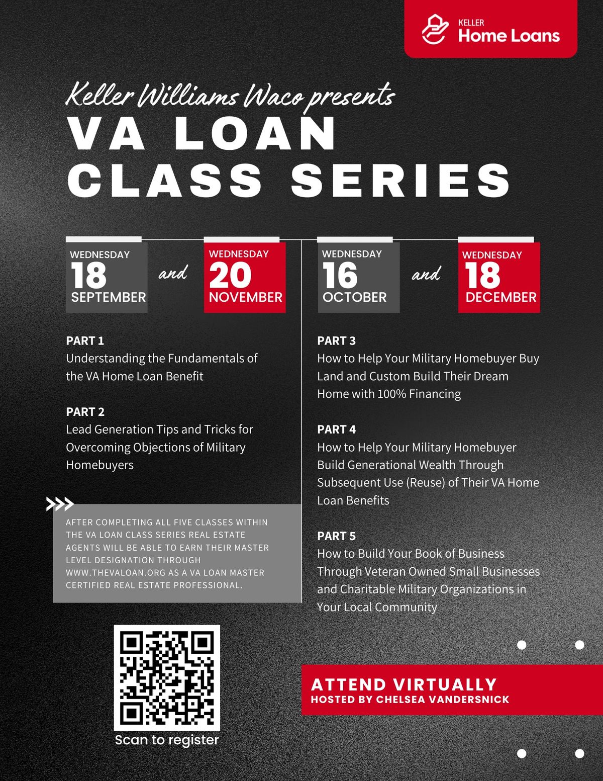 Temple VA Loan Class Series