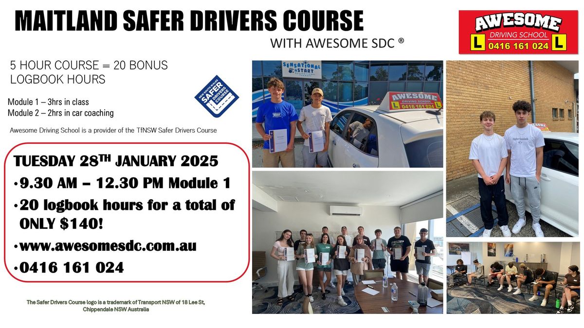 Maitland Safer Drivers Course