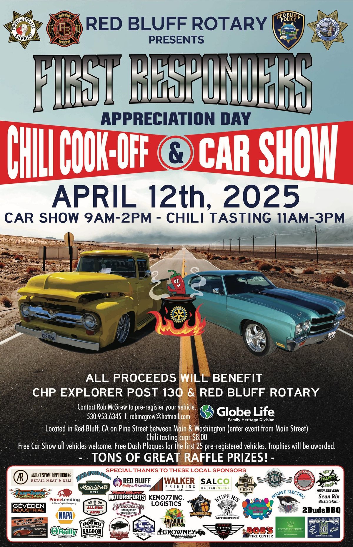 2025 First Responders Appreciation Day Chili Cook-Off and Car Show