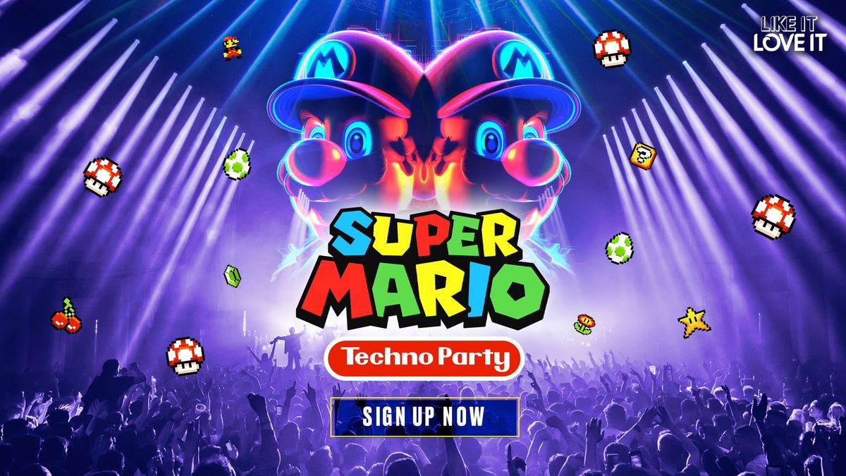 Super Mario Techno Rave Is Coming To Helsinki! 