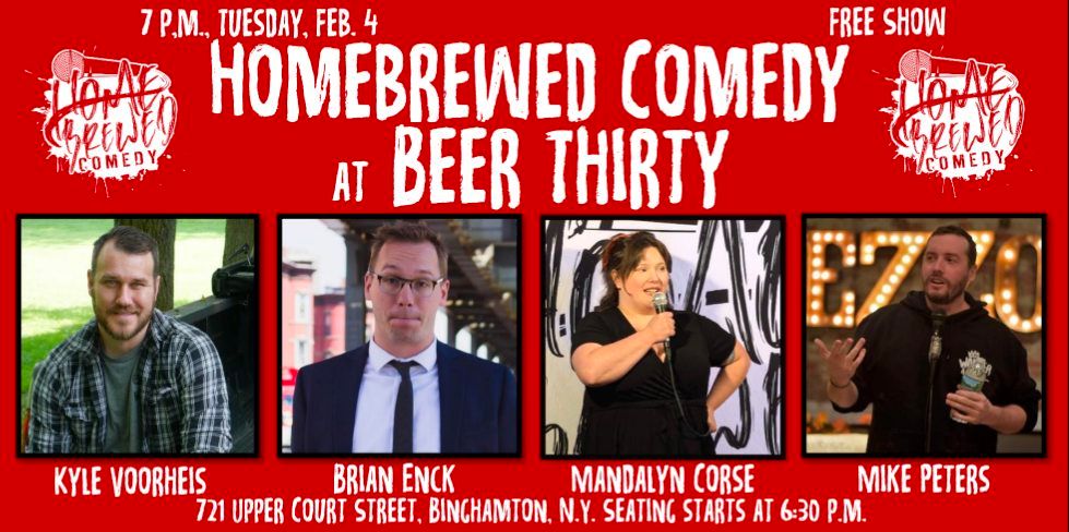 Homebrewed Comedy at Beer Thirty