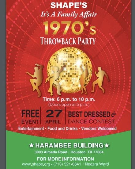 SHAPE's 70's Throwback Party!!
