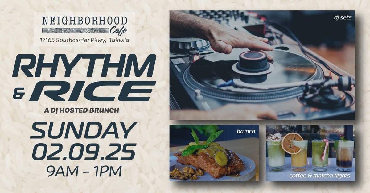 Rhythm & Rice - R&B Brunch