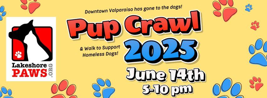 Lakeshore PAW'S Pup Crawl 2025