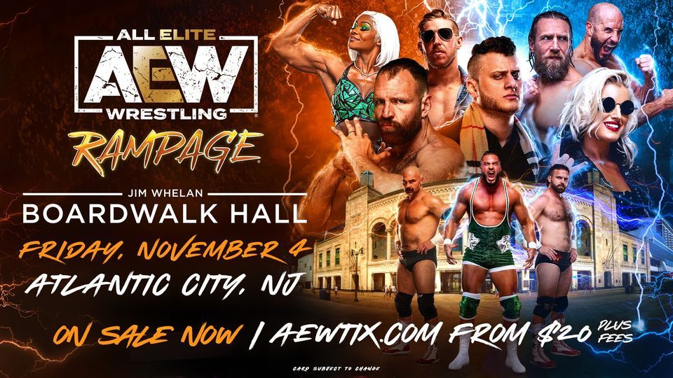 AEW Rampage LIVE: Atlantic City, NJ Return
