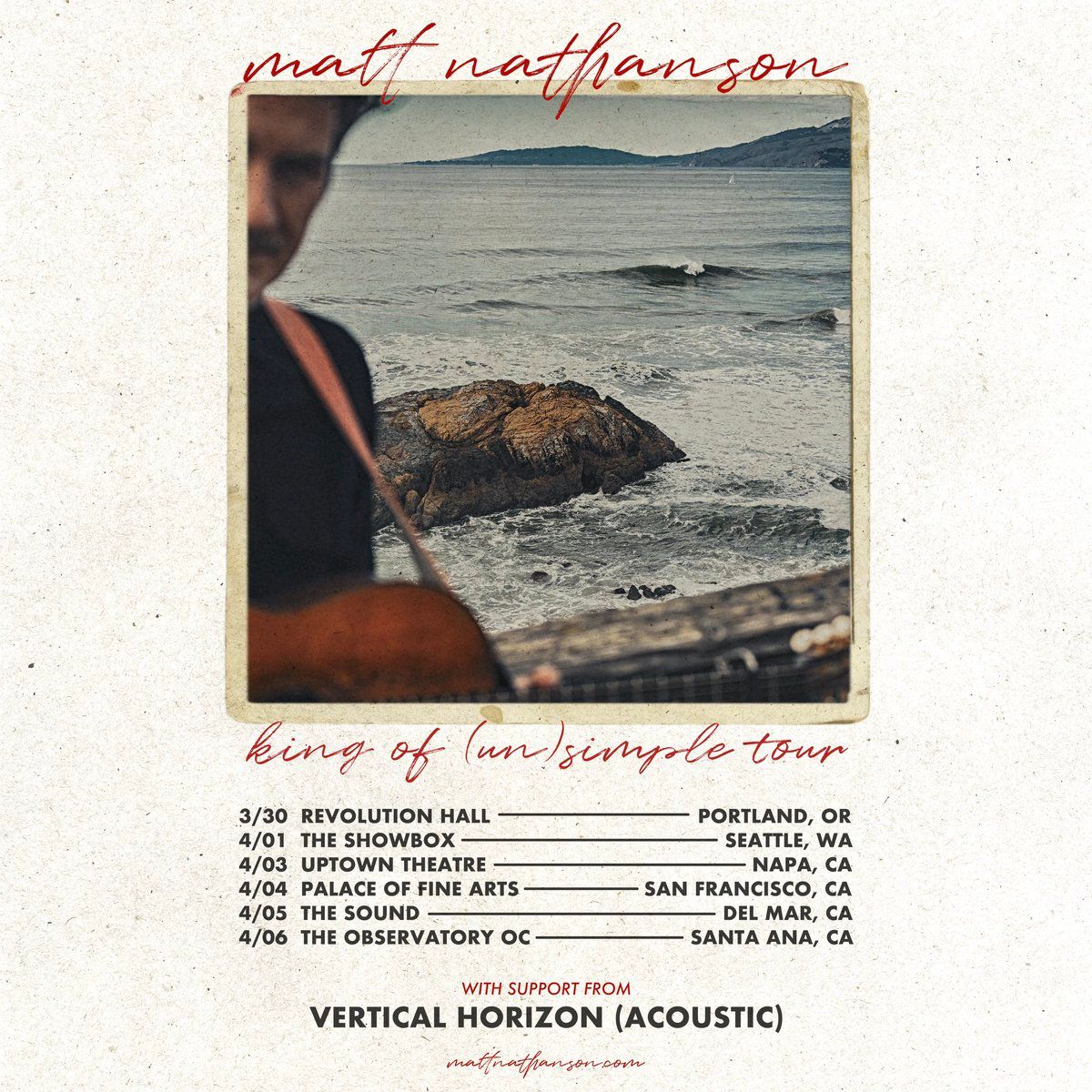 Matt Nathanson at Revolution Hall Portland