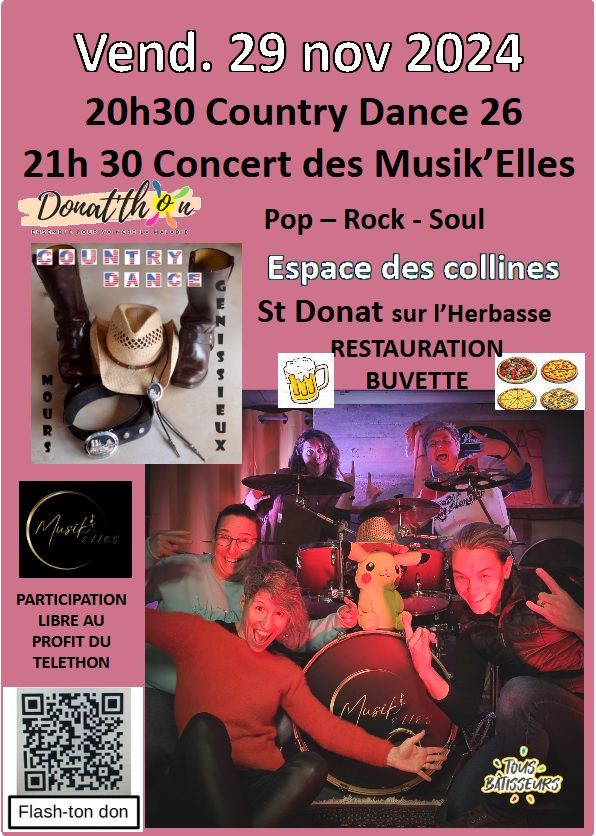 CONCERT TELETHON SAINT DONAT