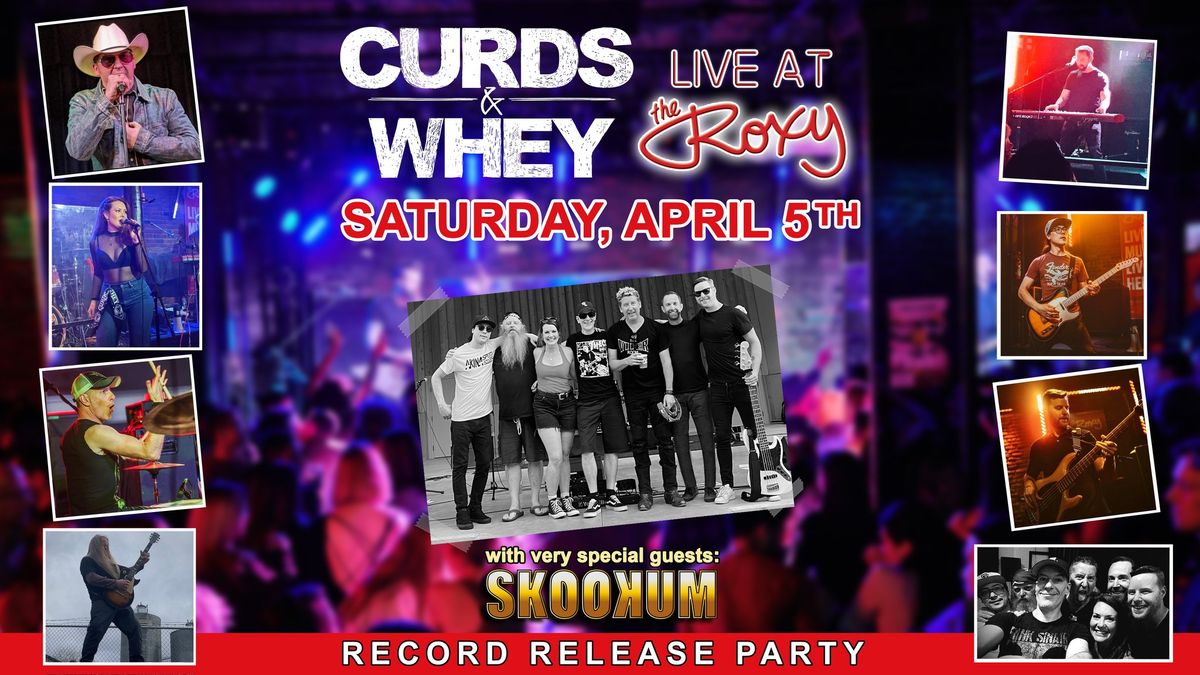 Curds and Whey RECORD RELEASE PARTY w\/SKOOKUM