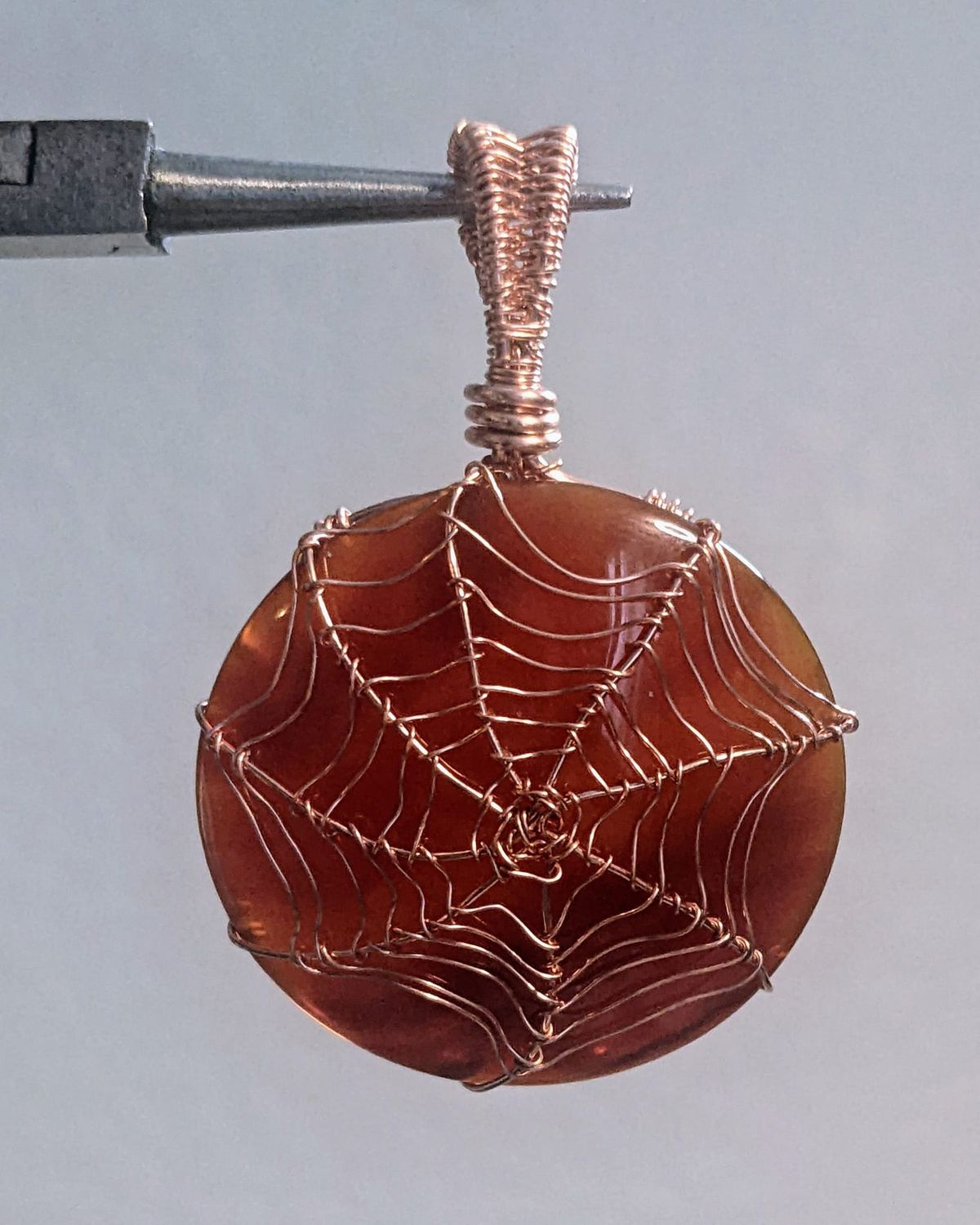 Web Pendant Wire wrapping class 