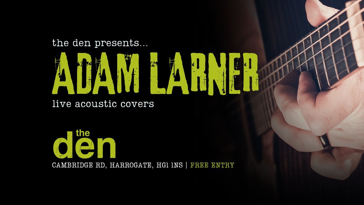 Adam Larner | Live Cover Artist