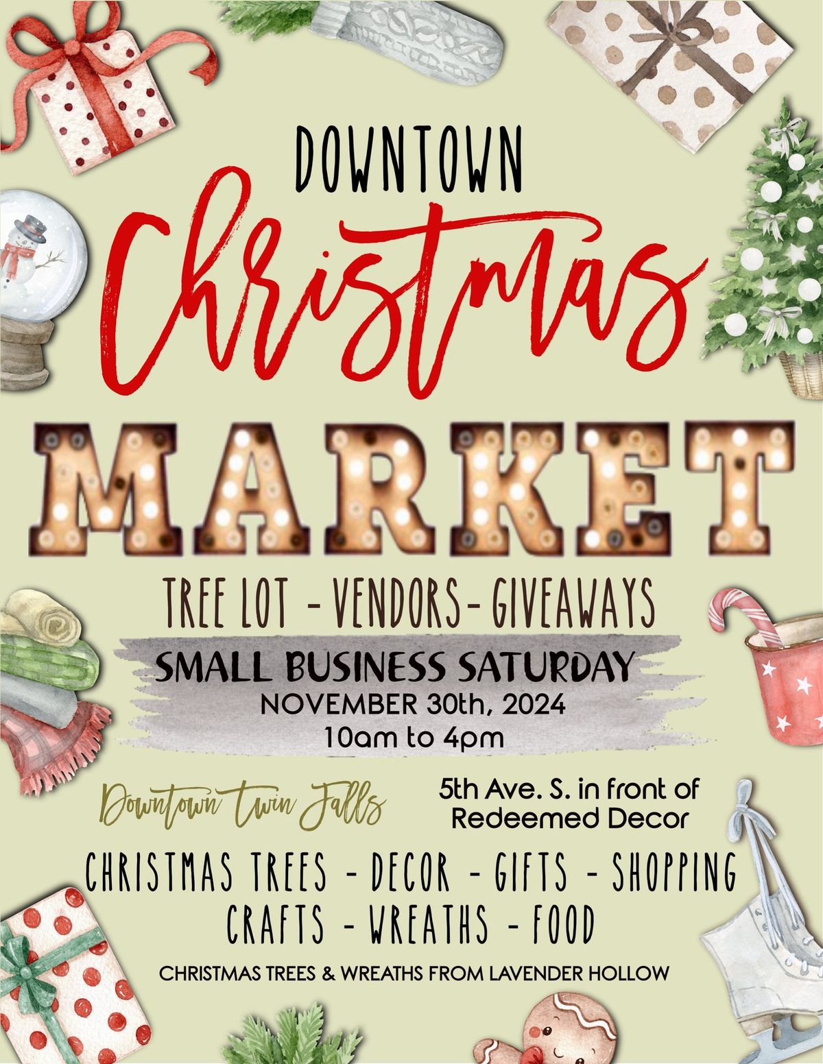 Downtown Christmas Street Market