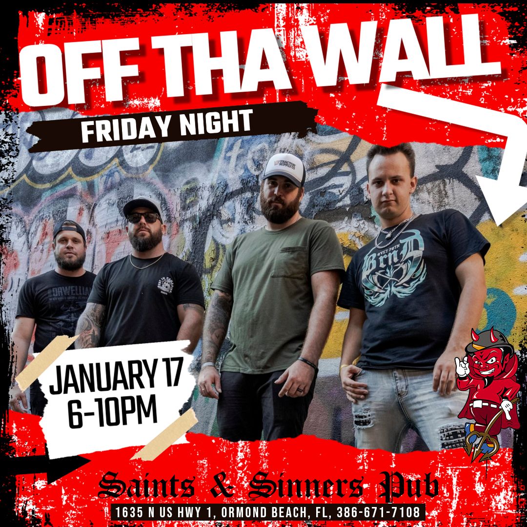 Friday Night!  Off tha Wall - Heavy Rock Band!