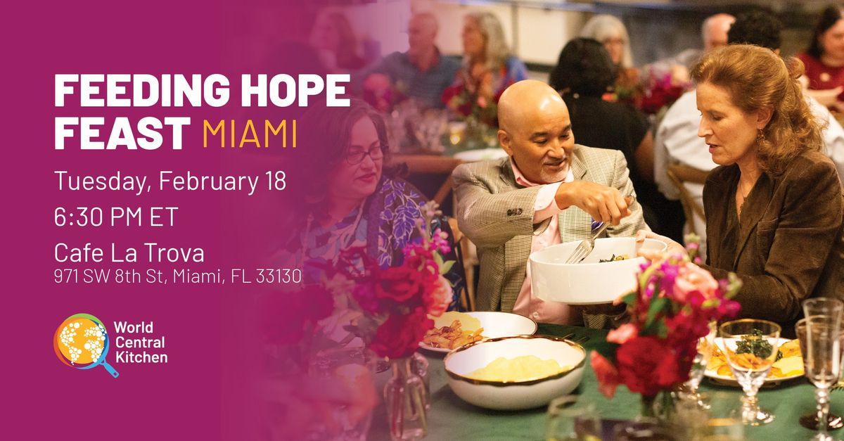 Feeding Hope Feast Miami