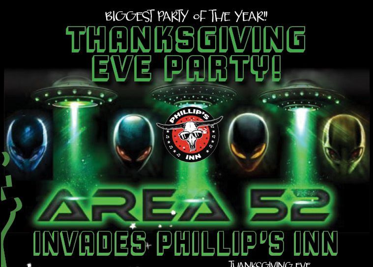 AREA 52 Thanksgiving Eve Party!