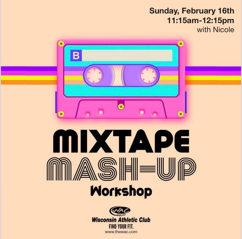 Mixed tape mash-up workshop \ud83d\udcfc\u2728\ud83d\udcaa\ud83c\udffb