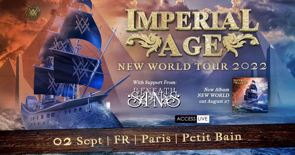 Imperial Age + Beneath My Sins \u2022 Petit Bain Paris