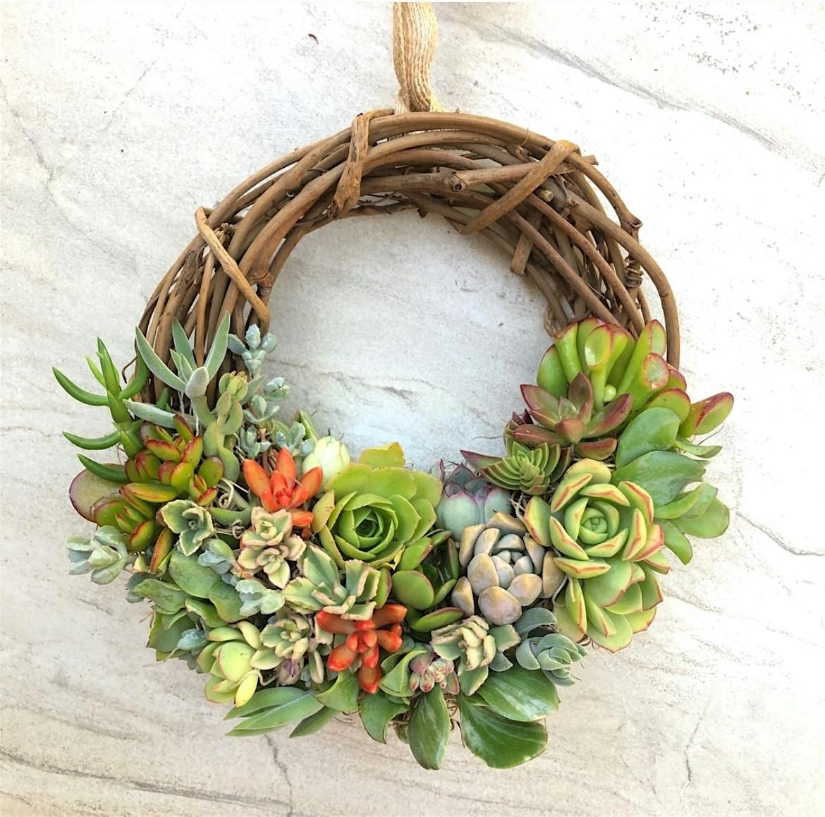 Succulent wreath class-Just in time for Thanksgiving!